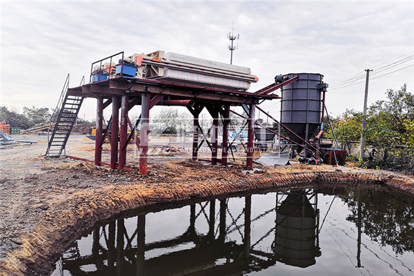 制砂洗沙廠一年盈利多少，尾礦污泥脫水壓濾機配置到位省錢有道