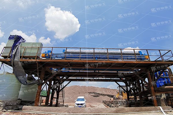 污泥壓濾機污水變清水，環保達標直接排放